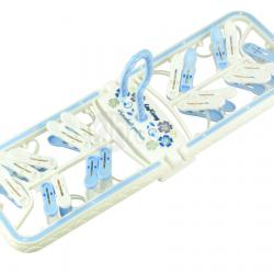 雙色長(zhǎng)方形折合18夾曬