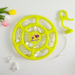 迪樂圓形曬衣架(18夾)