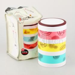 味立方密封陶瓷便當盒