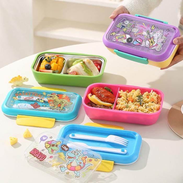 星樂(lè)卡通便當(dāng)盒PP款755ml/不銹鋼款500ml